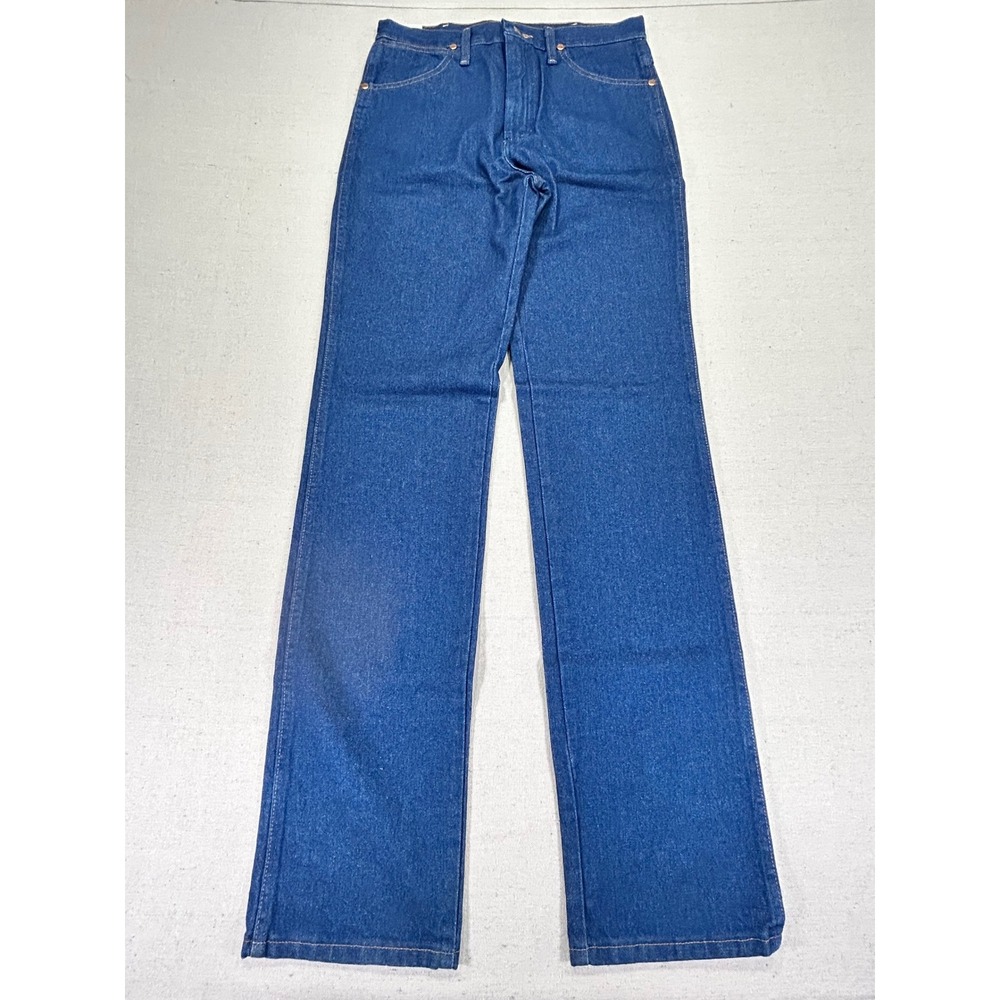 VINTAGE Wrangler NWTs Men's 30 Denim Jeans Cowboy Cut Slim 936 Western Wear